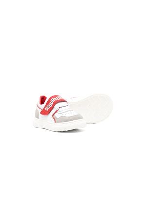 white leather sneakers DSQUARED KIDS | 7768201